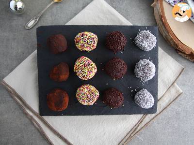 Recept Truffels met chocoladecoating