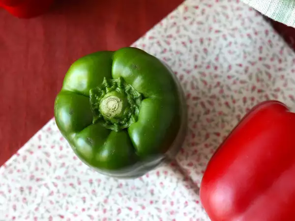Recept Paprika's ontvellen in de magnetron