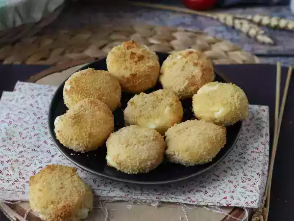 Recept Gepaneerde babybels uit de friteuse