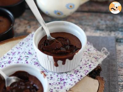 Recept Extra vloeibare air fryer chocoladefondants!