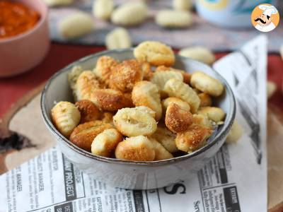 Recept Krokante parmezaanse gnocchi in de air fryer