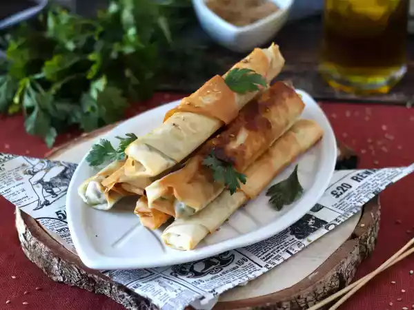 Recept Börek met feta en peterselie