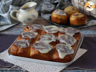 Recept Kaneelbroodjes, kaneelbrioche met vanilleglazuur