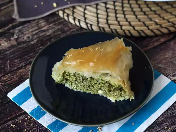 Recept Spanakopita, de supermakkelijke griekse taart met spinazie en feta