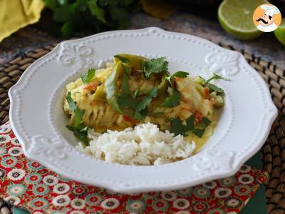 Recept Gestoofde zeebrasem met kokosmelk - het visgerecht waar je dol op zult zijn