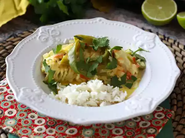 Recept Gestoofde zeebrasem met kokosmelk - het visgerecht waar je dol op zult zijn