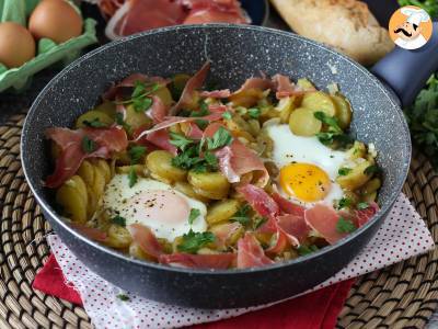 Recept Huevos rotos, het supermakkelijke spaanse recept op basis van aardappelen en eieren