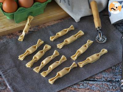 Recept Caramelle, snoepvormige ravioli met pompoen- en ricottavulling