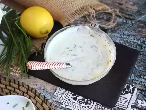Recept Gezonde yoghurtsaus