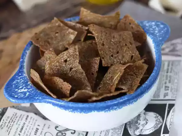 Recept Boekweitpannenkoekchips: perfect als aperitief!