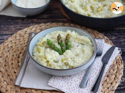 Recept Risotto met groene asperges en parmezaan