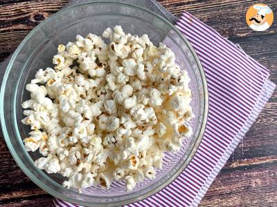 Recept Olievrije magnetron popcorn