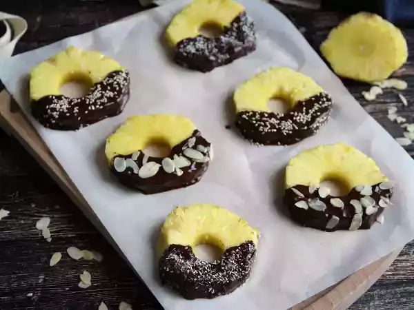 Recept Chocolade ananas: het perfecte dessert om met kinderen te maken