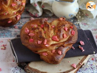 Recept Extra zachte hartenbroodjes voor valentijnsdag