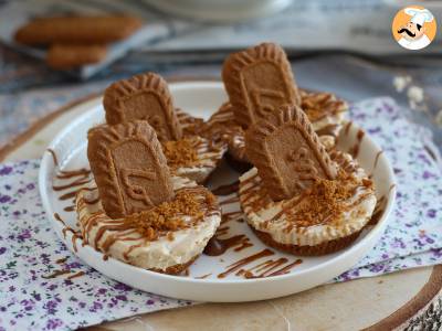 Recept No-bake cheesecakes met speculaaskoekjes