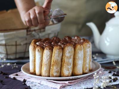 Recept Heerlijke charlotte in tiramisu-stijl zonder eieren