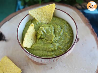 Recept Guacamole van erwten en limoen