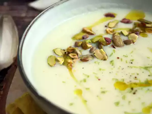 Recept Bloemkool- en pistachecrème