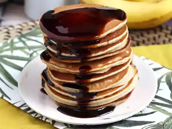 Recept Makkelijke bananenpannenkoeken