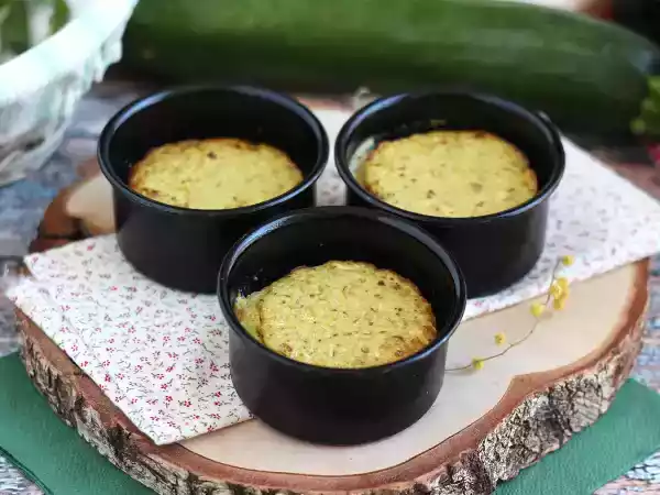 Recept Courgette en pesto flans - glutenvrij