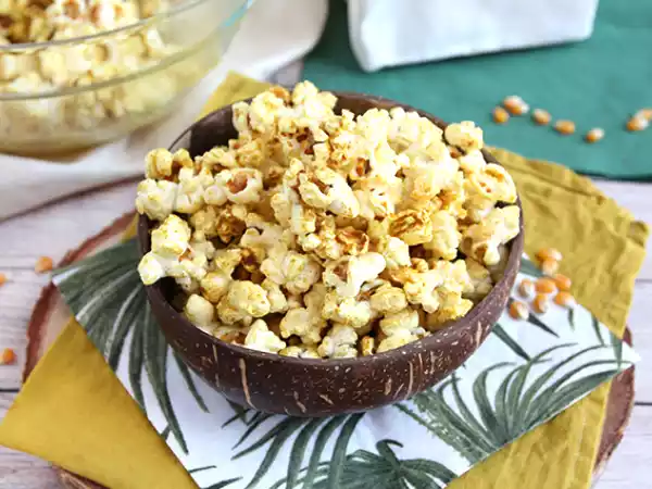 Recept Gekruide popcorn