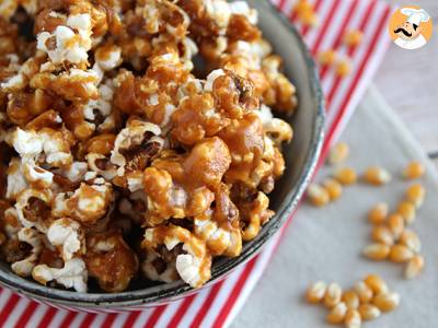 Recept Popcorn met karamel