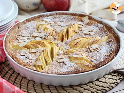 Recept Appel- en amandeltaart (tarte normande)