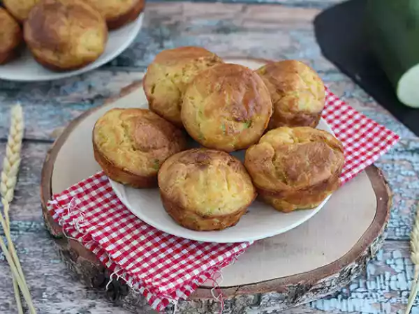 Recept Muffins met courgette en geitenkaas