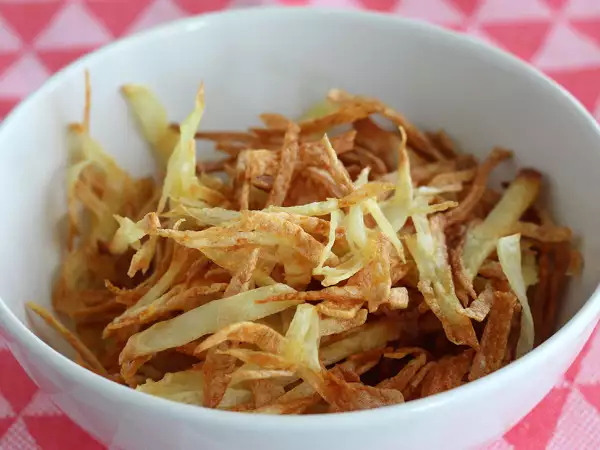Recept Batata palha uit de oven