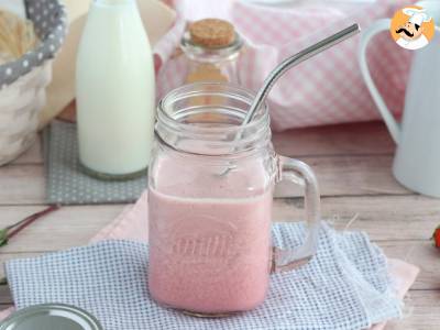 Recept Veganistische milkshake met rood fruit