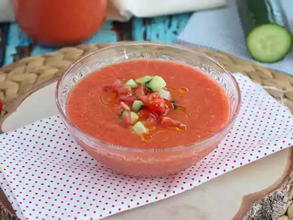 Recept Verse en makkelijke gazpacho