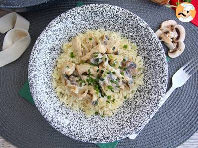 Recept Romige kip met champignons