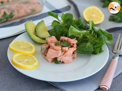 Recept Zalm gemarineerd in citroen