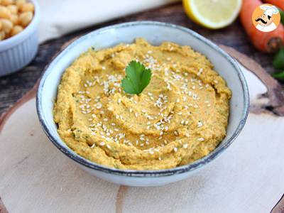 Recept Wortelhummus met een vleugje zoetheid