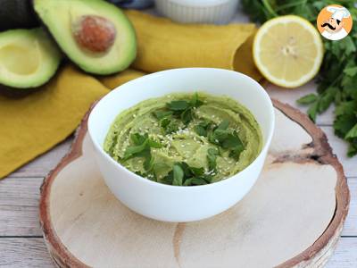 Recept Avocado-hummus