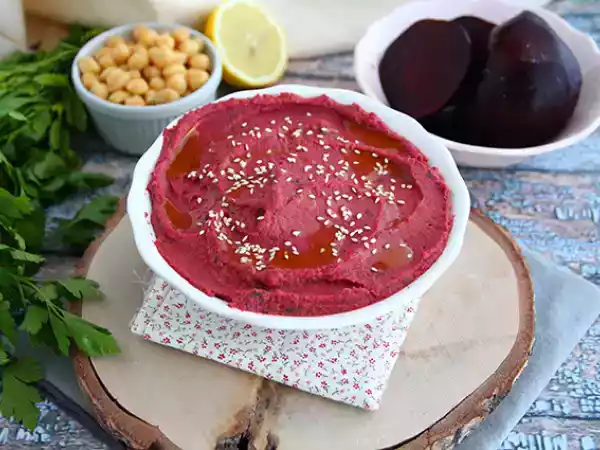 Recept Bietenhummus