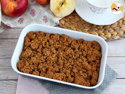 Recept Appelcrumble (veganistisch en glutenvrij)