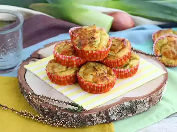Recept Muffins met preifondue