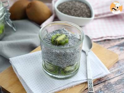 Recept Chiazaadpudding met kiwi's