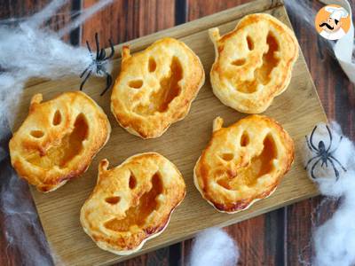 Recept Halloween bladerdeeggebakjes