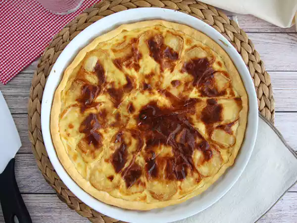 Recept Snelle en makkelijke maroilles-taart