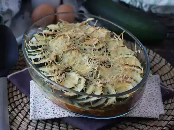 Recept Gegratineerde courgettes