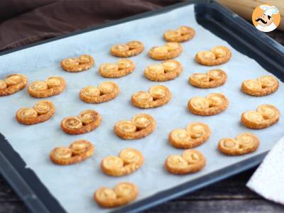 Recept Snelle en makkelijke bladerdeegpalmpjes