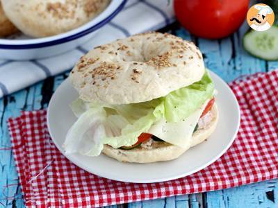 Recept Vegetarische bagel