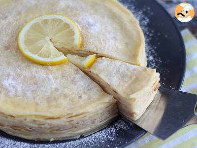 Recept Pannenkoekentaart met citroen