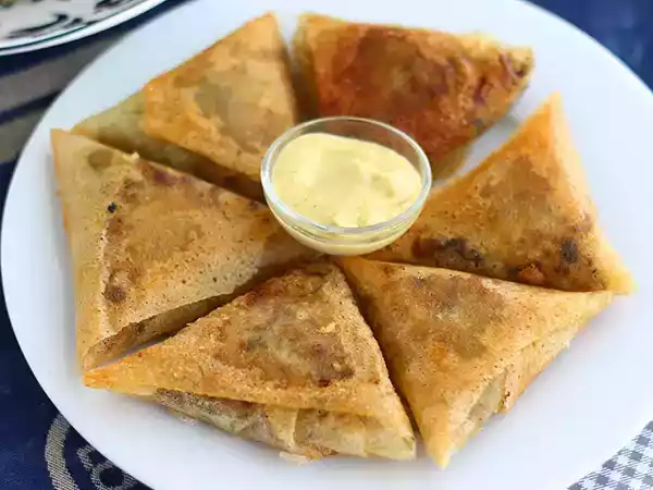 Recept Samoussas van rundvlees