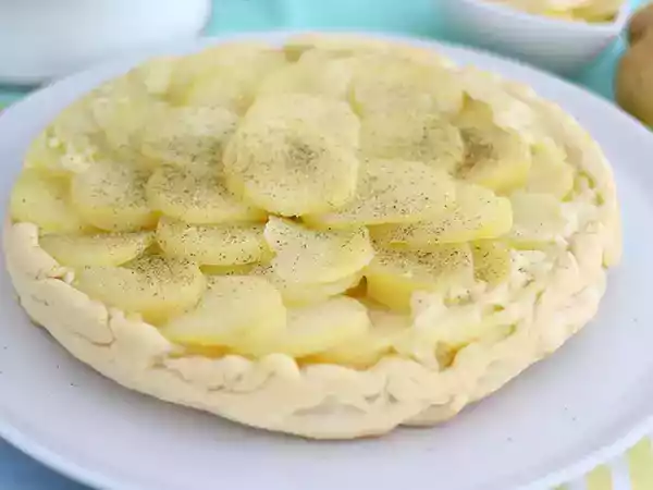 Recept Aardappel tatin met cantal