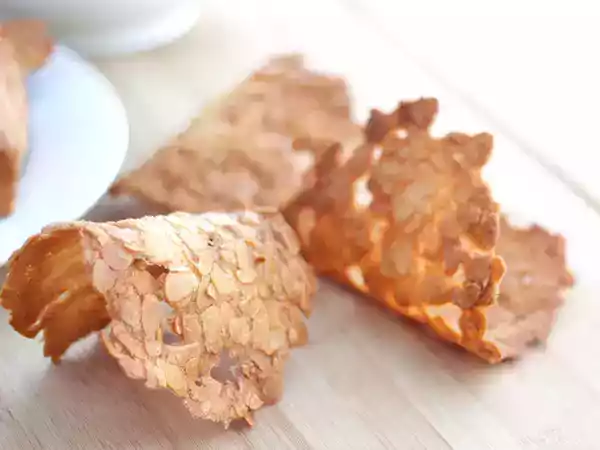 Recept Amandel tuiles