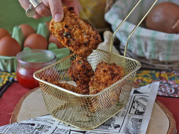 Recept Gepaneerde kip in de air fryer: makkelijk en klaar in 20 minuten