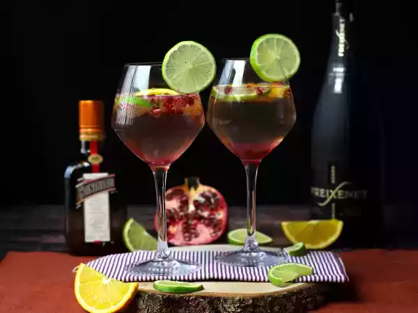 Recept Mousserende wijn sangria: de verfrissende ster van de feestdagen